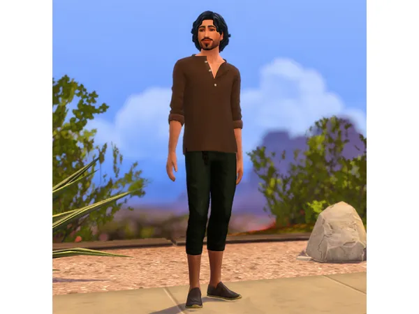 Maxis Match Star Wars Cropped Pants - The Sims 4 Custom Content
