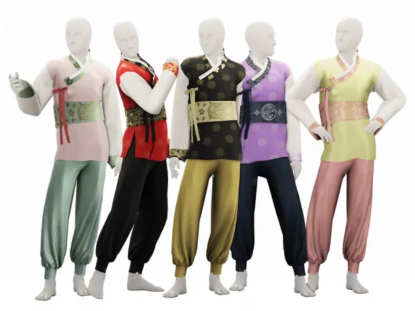 Maxis Match [TABAE] hanbok_M - The Sims 4 Custom Content