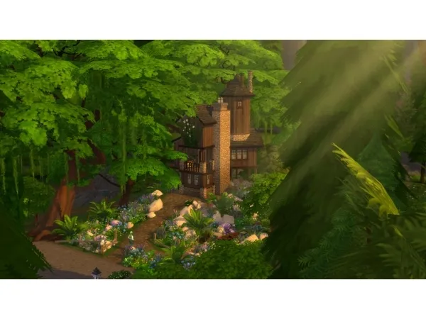 Maxis Match Witches Hut - The Sims 4 Custom Content