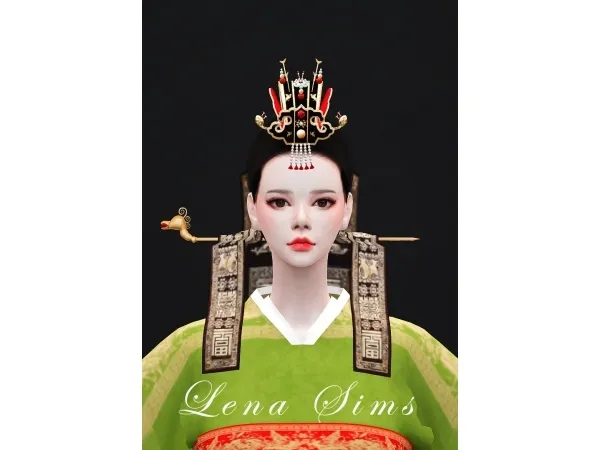 Alpha [Lena Sims] Wonsam Accessory Set updated - The Sims 4 Custom Content