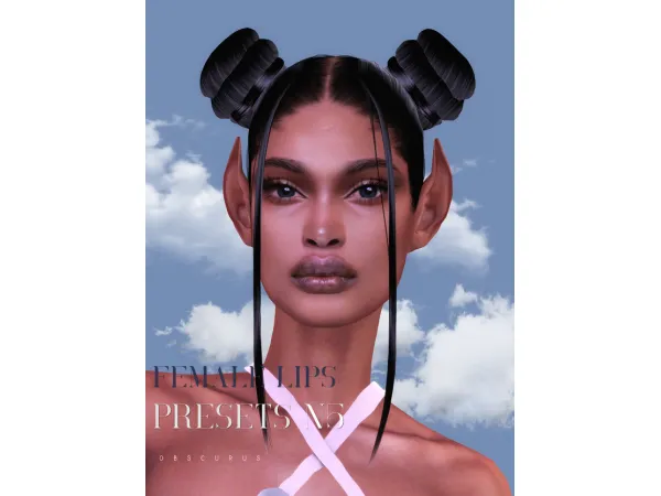 Mix Lips presets sims by obscurus - The Sims 4 Custom Content