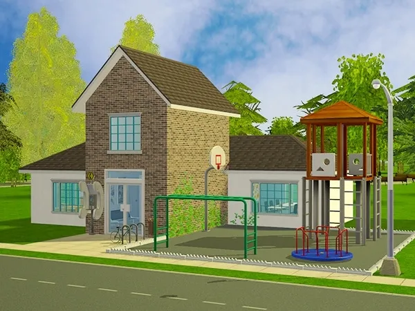 Griffinmeres Public School - The Sims 2 Custom Content