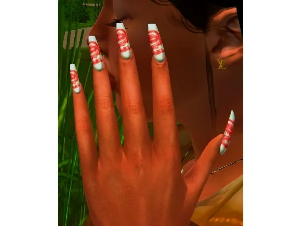 Baddie Nails - The Sims 3 Custom Content