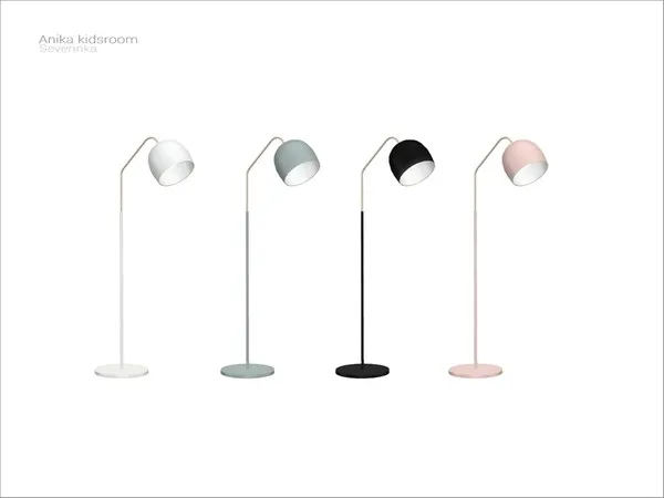 [Anika kidsroom] floor lamp - The Sims 4 Custom Content