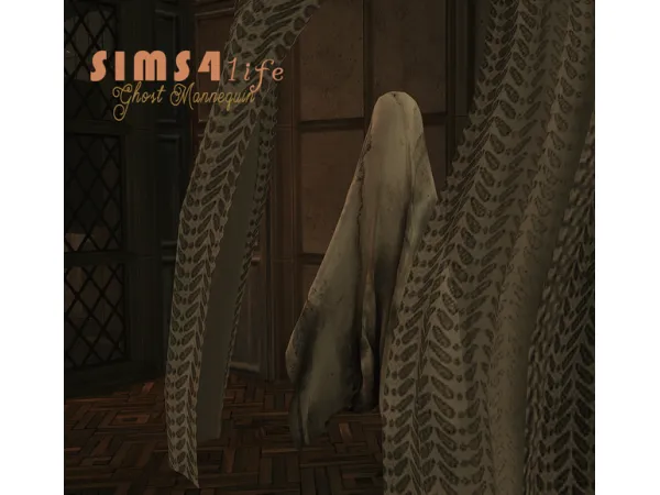 Alpha Ghost Mannequin by Sims41ife - The Sims 4 Custom Content
