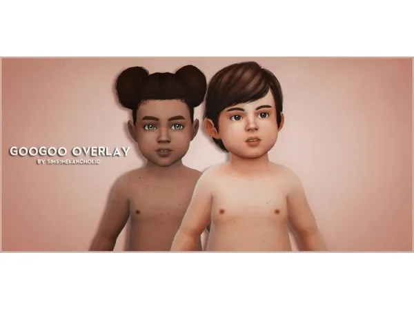 Maxis Match googoo overlay - The Sims 4 Custom Content