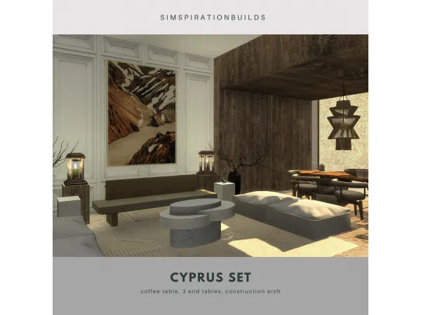 Alpha Cyprus Set - The Sims 4 Custom Content
