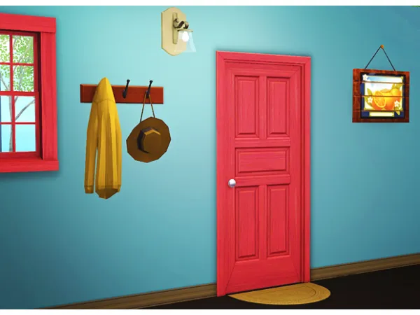Hall Misc Set - The Sims 3 Custom Content