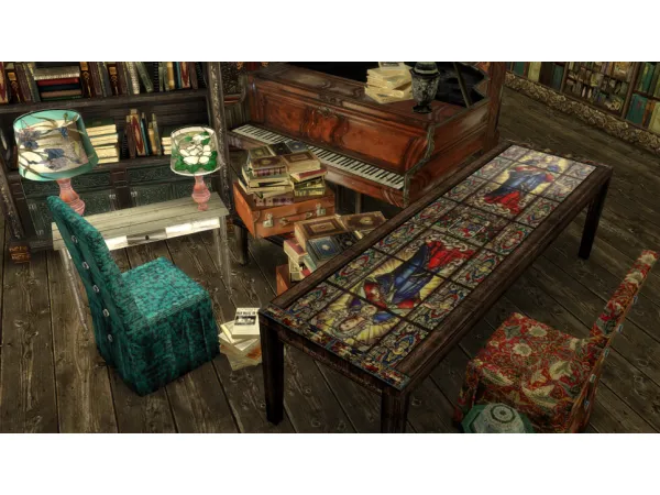 Alpha dung misc set - The Sims 4 Custom Content
