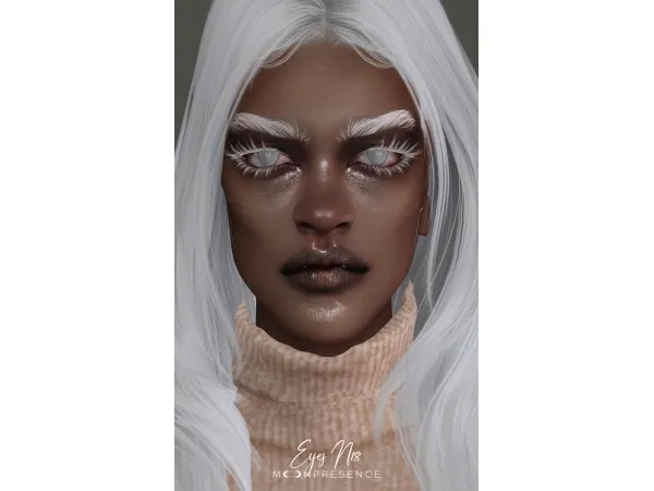 Alpha EYES N18 PUPIL N03 FRECKLES N06 BLUSH N05 by moonpres - The Sims 4 Custom Content