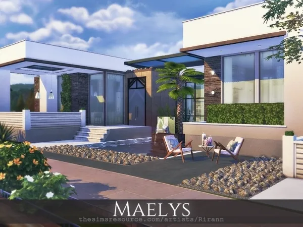 Maxis Match Rirann's Maelys - The Sims 4 Custom Content