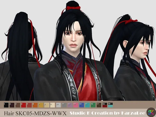 Maxis Match Hair skc05 MDZS WWX - The Sims 4 Custom Content