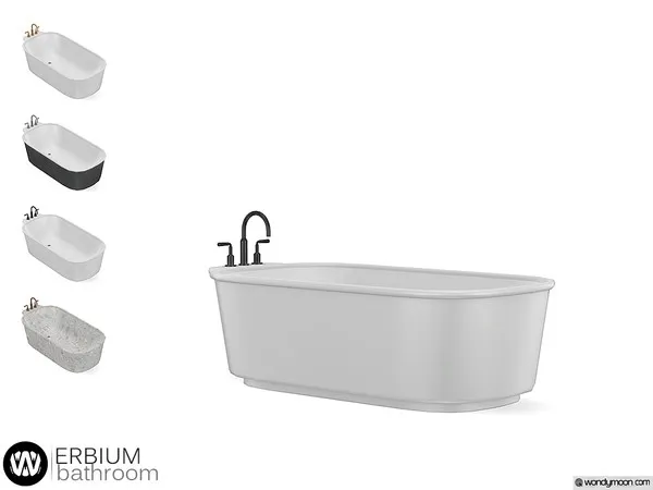 Erbium Bathtub - The Sims 4 Custom Content