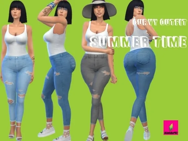 Maxis Match Aleida92's Summer Time - The Sims 4 Custom Content