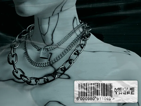 Alpha Mequetrefe Chain by Volatile - The Sims 4 Custom Content