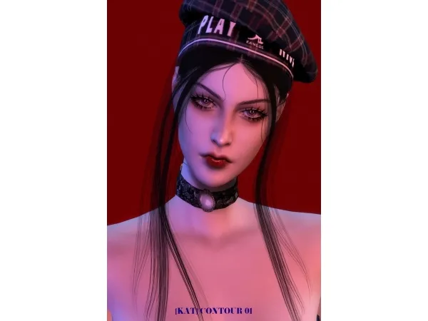 Alpha [KAT] CONTOUR 01 - The Sims 4 Custom Content
