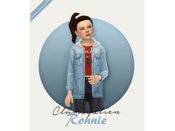 Maxis Match Clumsyalien Ronnie Kids Version - The Sims 4 Custom Content