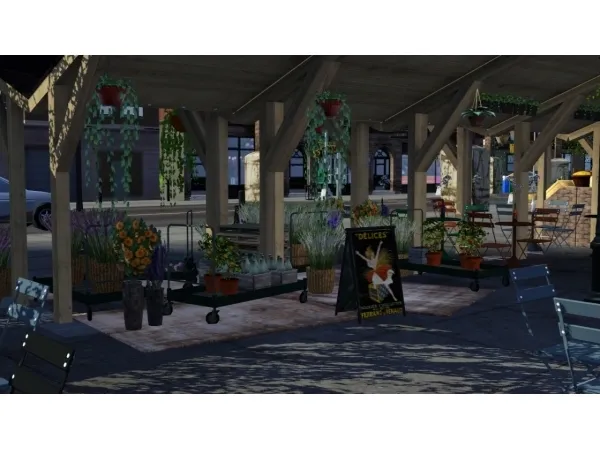 Boroughsburg Market - The Sims 3 Custom Content