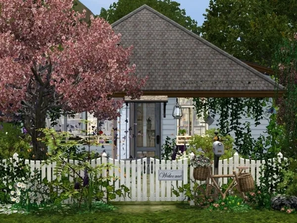 Yellow Pie House - The Sims 3 Custom Content