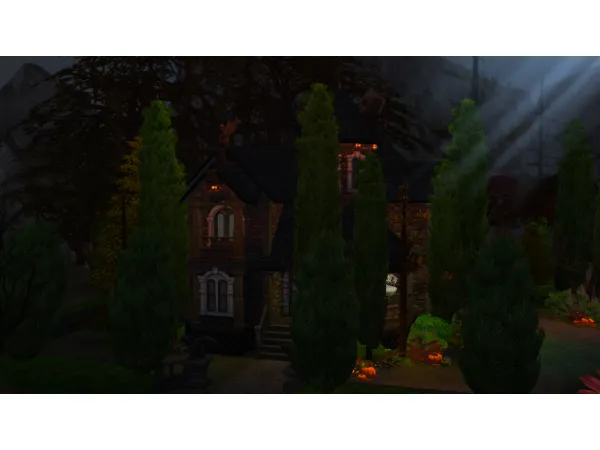 Maxis Match Shadewood Residence - The Sims 4 Custom Content