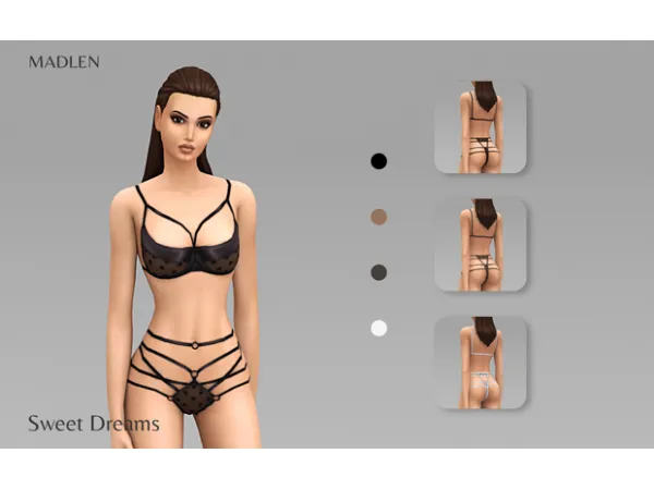 Maxis Match Sweet Dreams Lingerie by simsfinds - The Sims 4 Custom Content