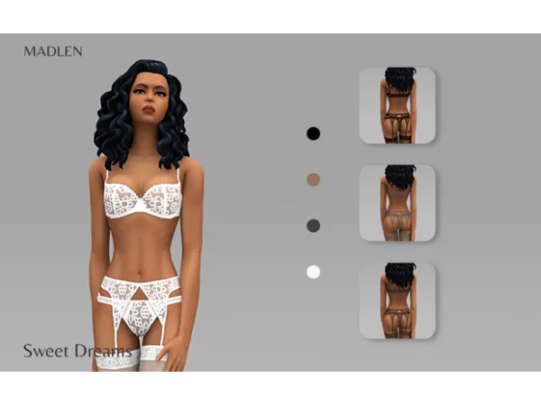 Maxis Match Sweet Dreams Lingerie - The Sims 4 Custom Content
