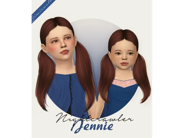 Alpha Nightcrawler Jennie - The Sims 4 Custom Content