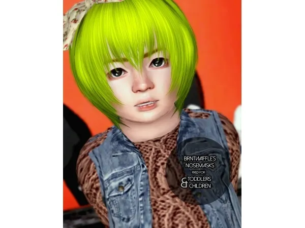 Nosemasks For Toddlers - The Sims 3 Custom Content