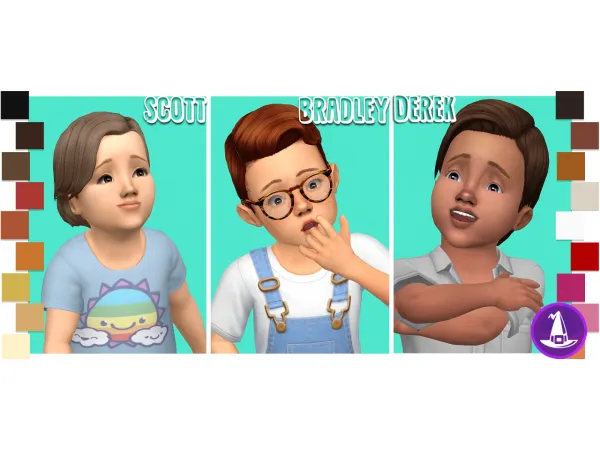 Maxis Match aharris00britney Witching Hour Hair Dump - The Sims 4 Custom Content