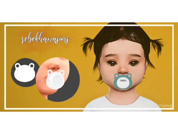 Mix [rhsims] thermometer pacifier - The Sims 4 Custom Content