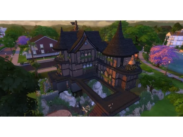 Maxis Match Witch House - The Sims 4 Custom Content