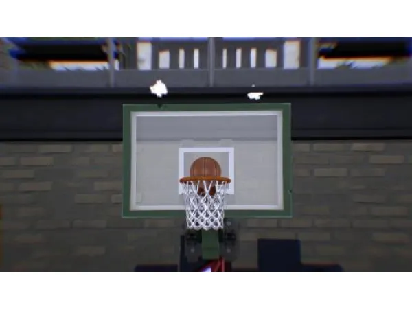 Alpha Basketball court akula by katran - The Sims 4 Custom Content
