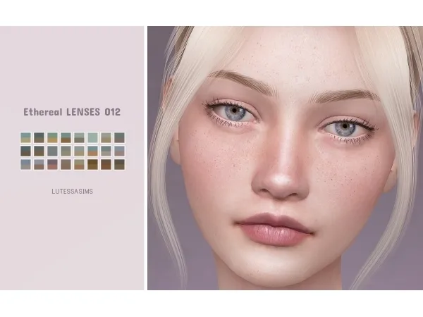 Alpha Ethereal Lenses 012 - The Sims 4 Custom Content