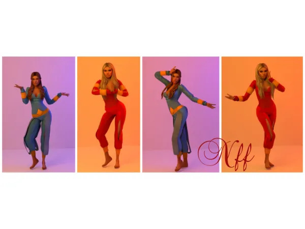 Alpha BELLY DANCER COSTUME 4 - The Sims 4 Custom Content