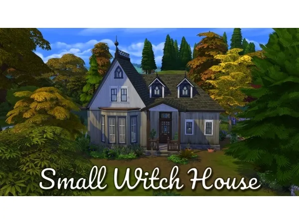 Maxis Match Small Witch House - The Sims 4 Custom Content