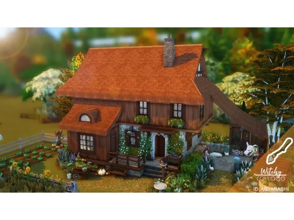 Maxis Match Witchy Cottage - The Sims 4 Custom Content