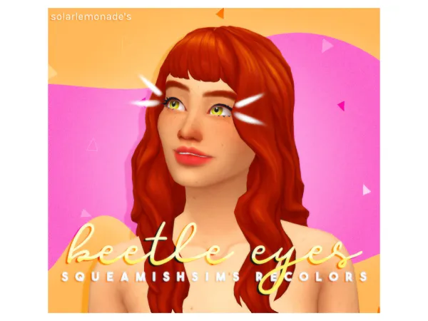 Maxis Match beetle eyes recolors - The Sims 4 Custom Content
