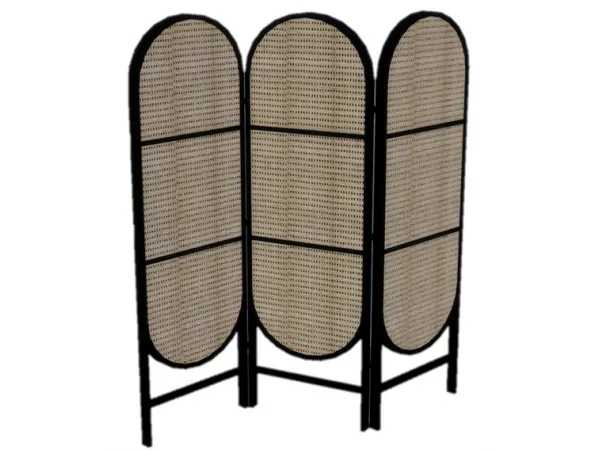 Alpha Rattan Room Divider sims by simsfinds - The Sims 4 Custom Content