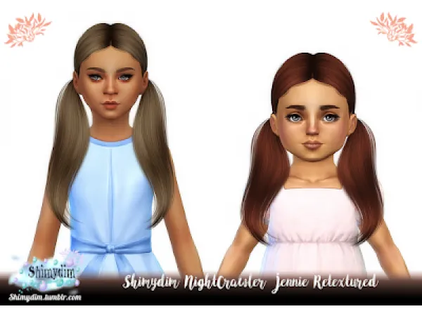 Alpha S4 NightCrawler Jennie Child Toddler Anna Rose Child Retexture Naturals Unnaturals - The Sims 4 Custom Content