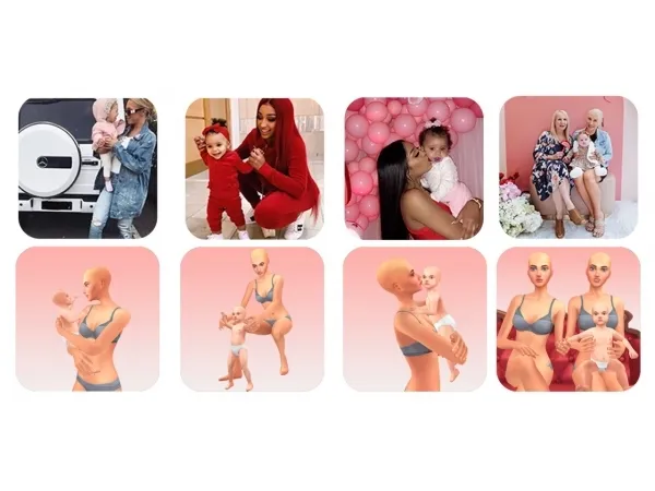 Alpha melanatednpixels - The Sims 4 Custom Content