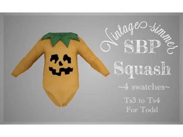 Alpha SBP Squash - The Sims 4 Custom Content