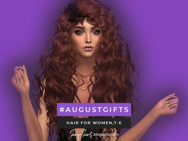 Alpha August Gifts - The Sims 4 Custom Content