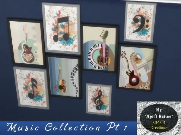 Alpha msaprilrenee's Music Collection Part 1 - The Sims 4 Custom Content
