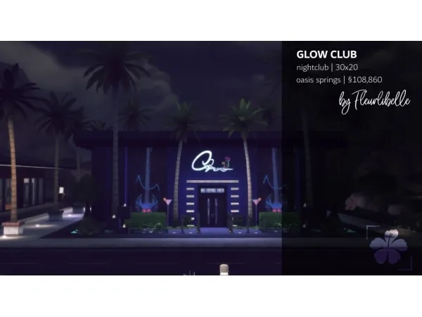Alpha GLOW CLUB - The Sims 4 Custom Content