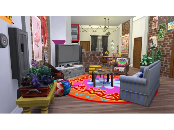 Maxis Match [Apt] 19 Culpepper House by xmathyx - The Sims 4 Custom Content