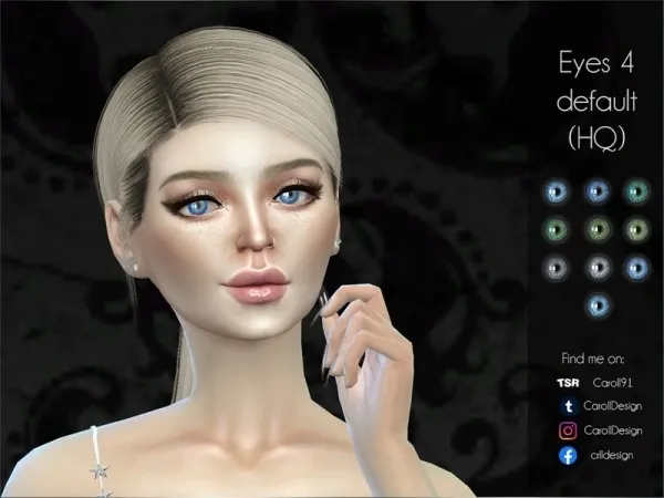 Alpha Caroll91's Eyes 4 (HQ) default - The Sims 4 Custom Content