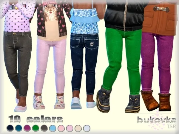 Maxis Match bukovka's Denim ToddlerF - The Sims 4 Custom Content