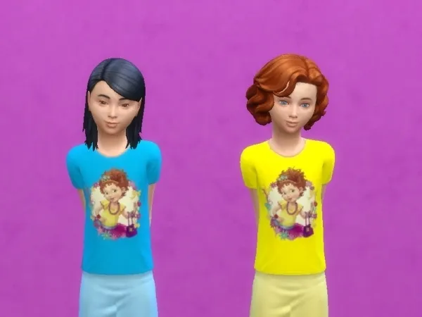 Maxis Match Arisha 214's Fancy Nancy shirts 3 - The Sims 4 Custom Content