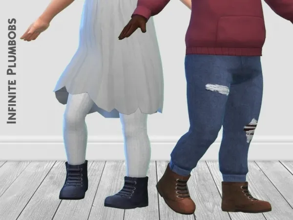 Maxis Match InfinitePlumbobs' IP Toddler Doc Martens Seasons - The Sims 4 Custom Content
