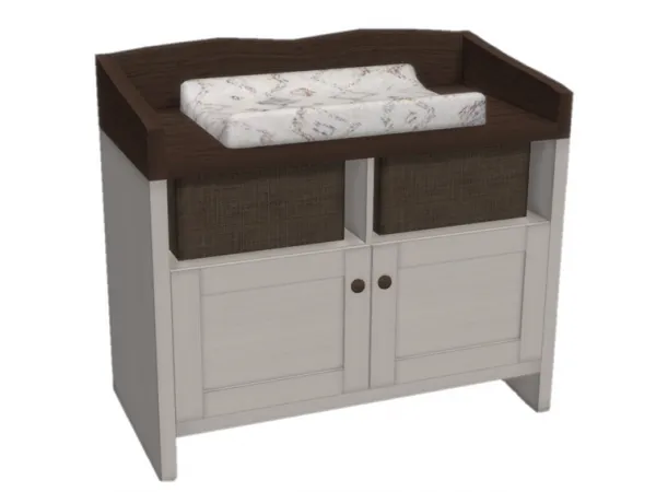 Alpha Boho Changing Table sims by simsfinds - The Sims 4 Custom Content